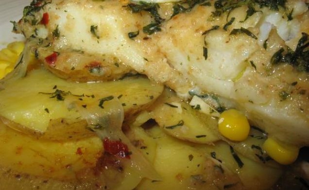 Cod and Potato Oreganatahealthy recipe