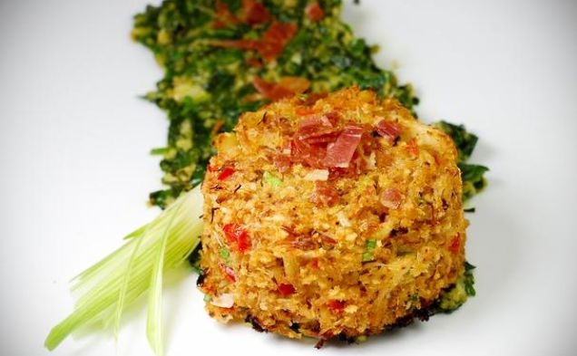 Crab Cakes Rockefellerhealthy recipe