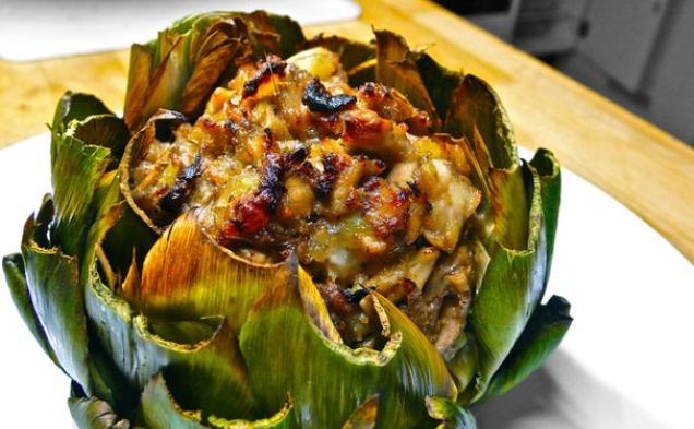 Stuffed Artichoke Main Dishhealthy recipe