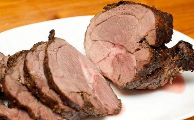 Easy Garlic Roast Leg Of Lamb With Rosemary and Parsleyhealthy recipe