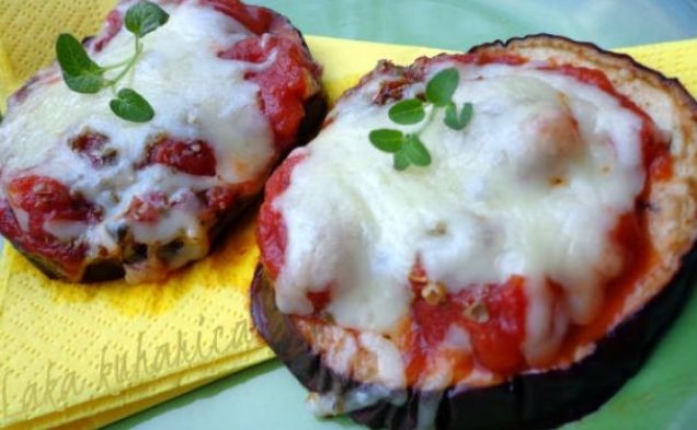 Eggplant pizzettehealthy recipe
