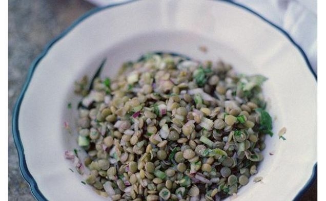Fresh Lentil Saladhealthy recipe