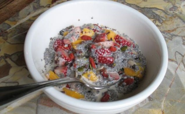 Goldilocks Chia Seed Porridgehealthy recipe