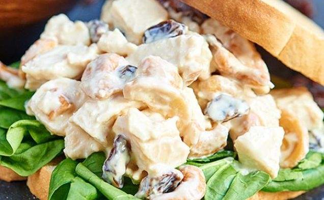 Greek Yogurt Chicken Saladhealthy recipe