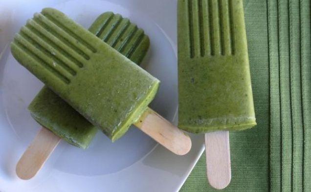 Green Monster Ice Popshealthy recipe