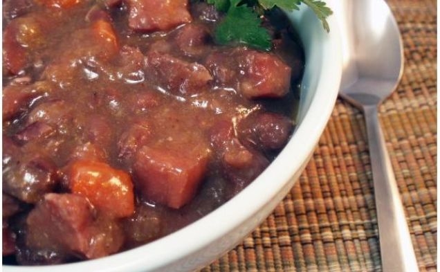 Ham and Red Bean Souphealthy recipe
