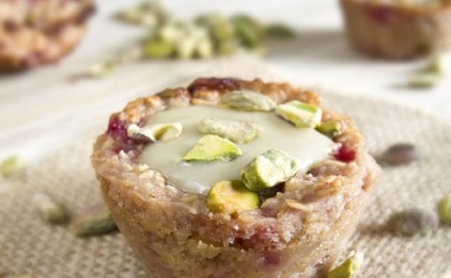 Honey Nut Raspberry Baked Oatmealhealthy recipe