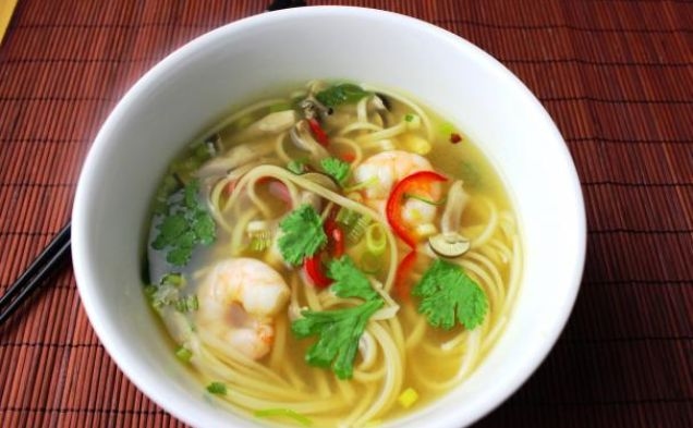 Hot and sour noodle souphealthy recipe