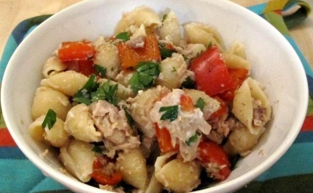 Italian Tuna Pastahealthy recipe
