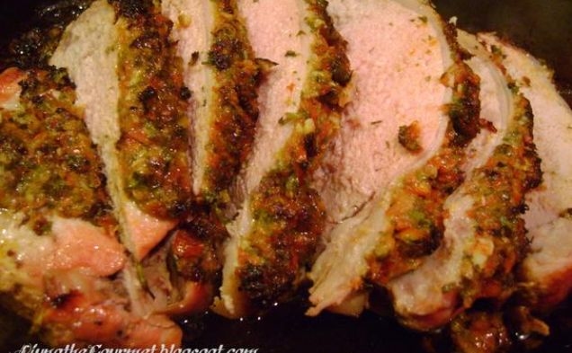 Juicy & Tender ~ Pork Loin Roasthealthy recipe