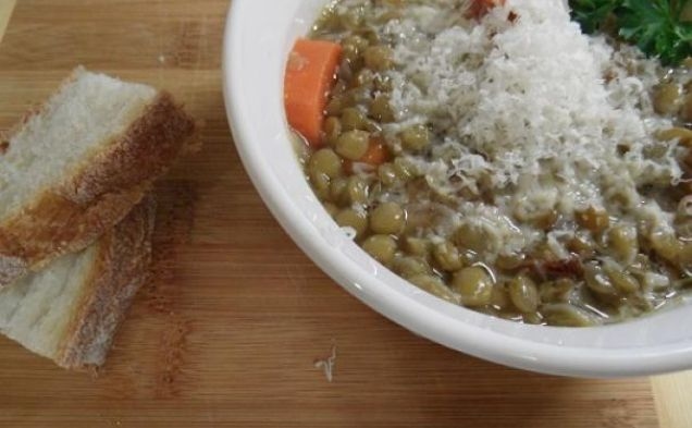 Lentil Soup with Smoked Turkeyhealthy recipe