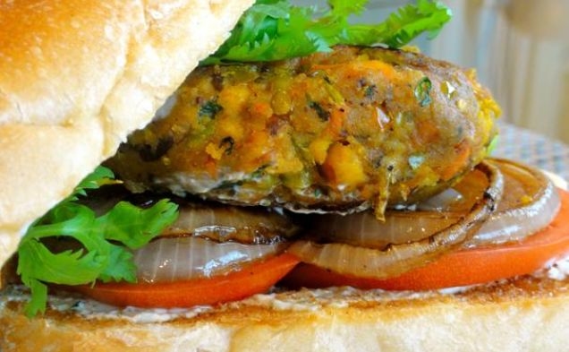 Masala-Tofu Burgerhealthy recipe