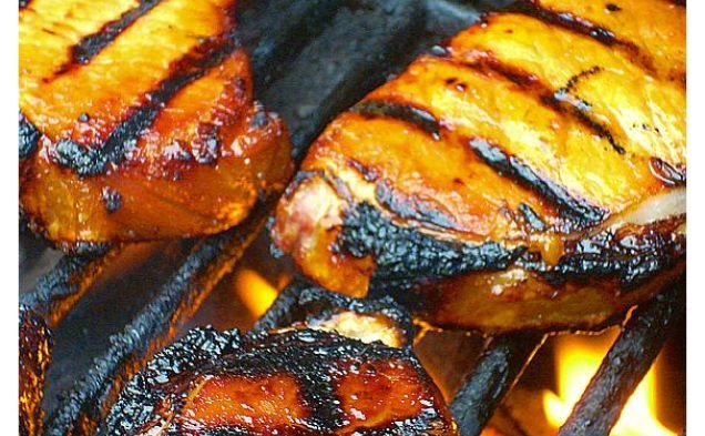 Molasses and Cayenne Pork Loinhealthy recipe