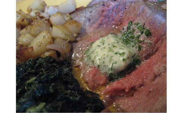 New York Strip With Beurre Maitre D'hotelhealthy recipe