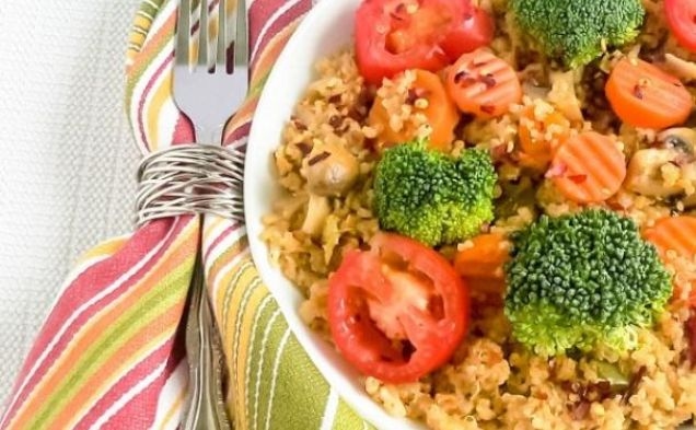 One Pot Veggie Quinoahealthy recipe