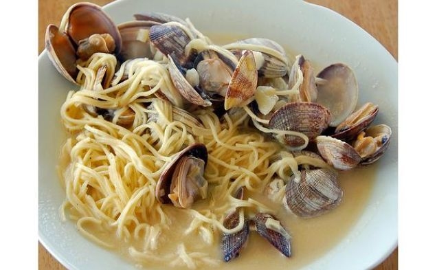Oyster or Clam Spaghettihealthy recipe