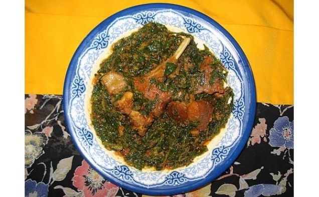 Palak Goshthealthy recipe