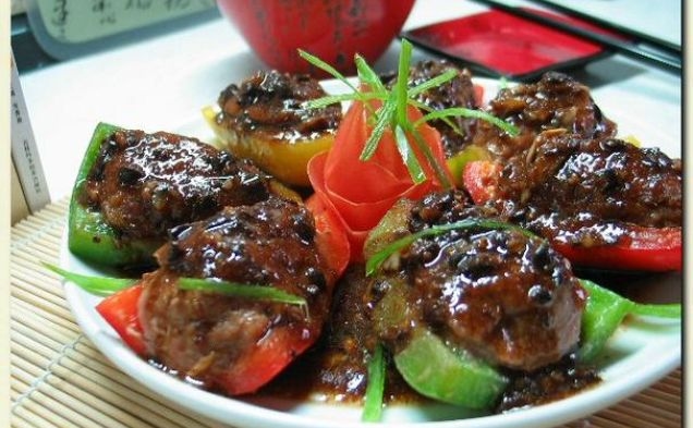 Pan-Fried Stuffed Bell Peppershealthy recipe