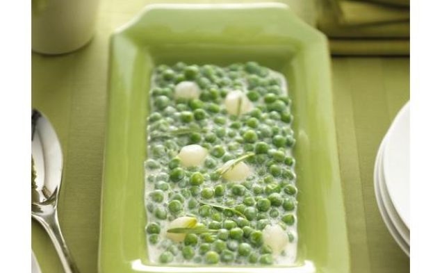 Peas And Tarragon With Fresh Goat Cheesehealthy recipe