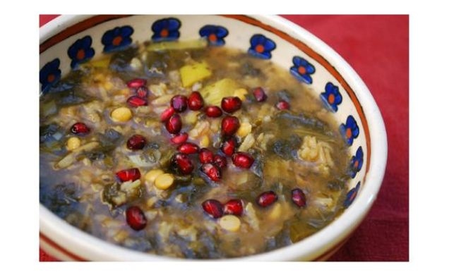 Pomegranate Soup (Ash-E Anar)healthy recipe