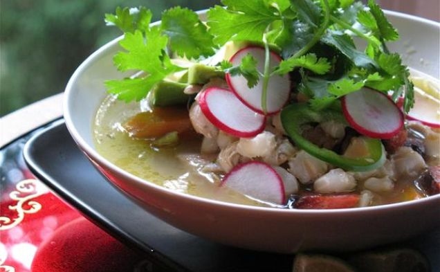 Pozole Verdehealthy recipe