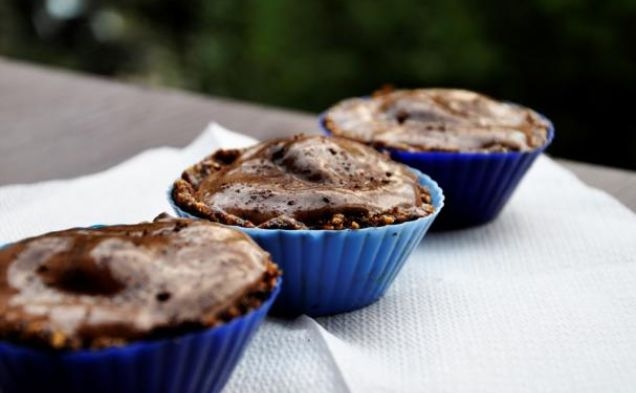 Raw Vegan Chocolate Ice Cream Cupcakeshealthy recipe