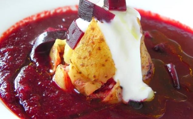 Roasted Beetroot Souphealthy recipe