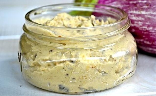 Roasted Eggplant Hummushealthy recipe