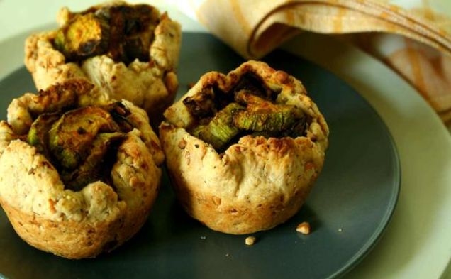 Rustic Tarts With Zucchini & Eggplanthealthy recipe