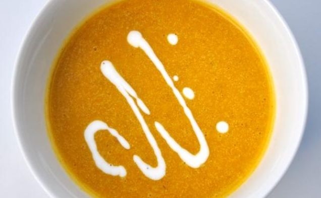 Spiced Squash Bisquehealthy recipe
