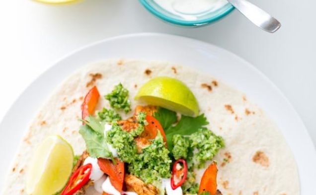 Spicy Chicken with Salsa Verdehealthy recipe