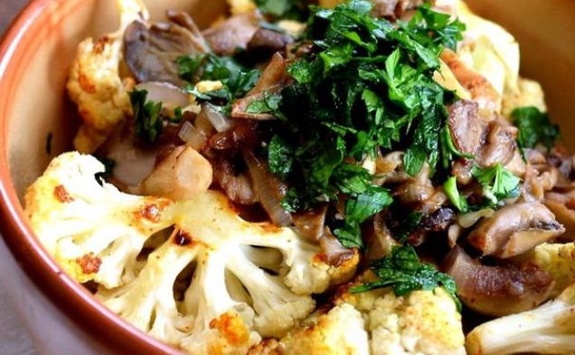 Spicy Cauliflowerhealthy recipe