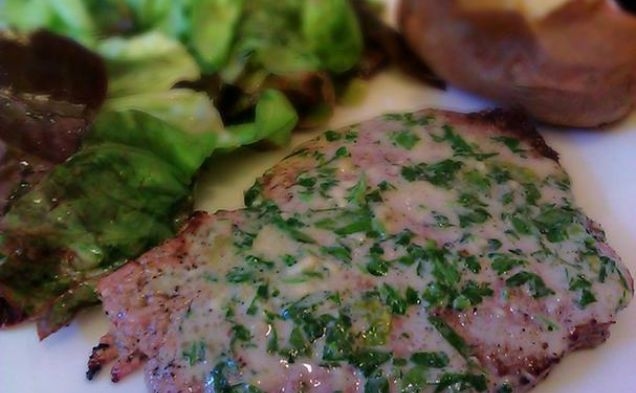 Steak With Blue Cheese Sherry Saucehealthy recipe