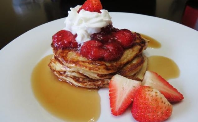 Strawberry Shortcake Pancakeshealthy recipe