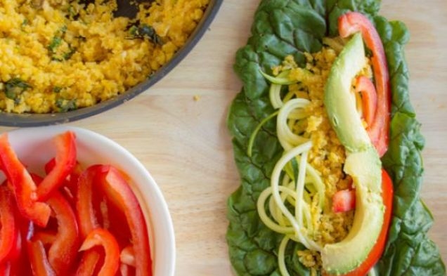 Swiss Chard Wrapshealthy recipe