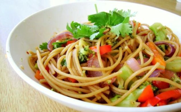 Thai Pasta Saladhealthy recipe
