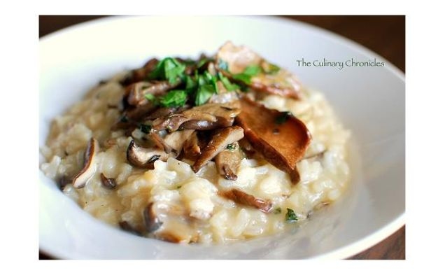 Unctuous Mushroom Risottohealthy recipe