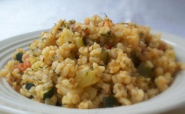 Vegetable Bulgur Pilafhealthy recipe