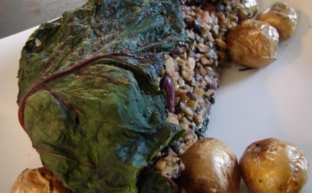 Vegetarian Haggishealthy recipe