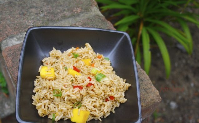 Mango Fried Ricehealthy recipe
