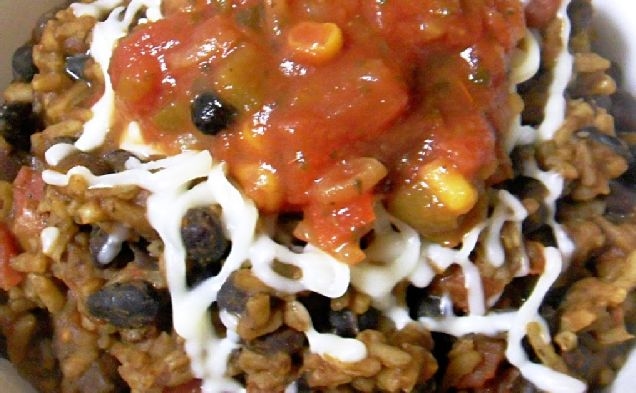 Easy Homemade Rice and Beanshealthy recipe