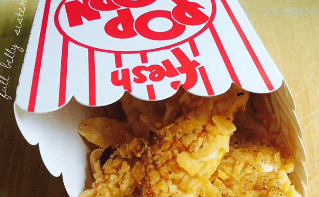 Kettle Corn Crusted Chicken Tendershealthy recipe